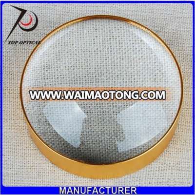 optical glass lens paperweight dome magnifying glass