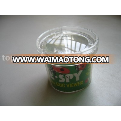 Toy plastic Magnifying Jar