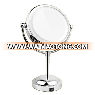 Model YJ8004 Double side mirror with 10 led light