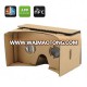 Google Cardboard VR - 3D Virtual reality laser cut