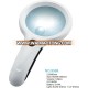 magnifying glass with light/handheld lighted magnifying glass/led illuminated magnifier