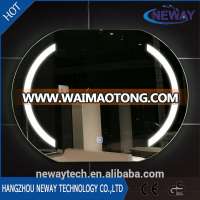 High quality wall square bathroom mirror led make up